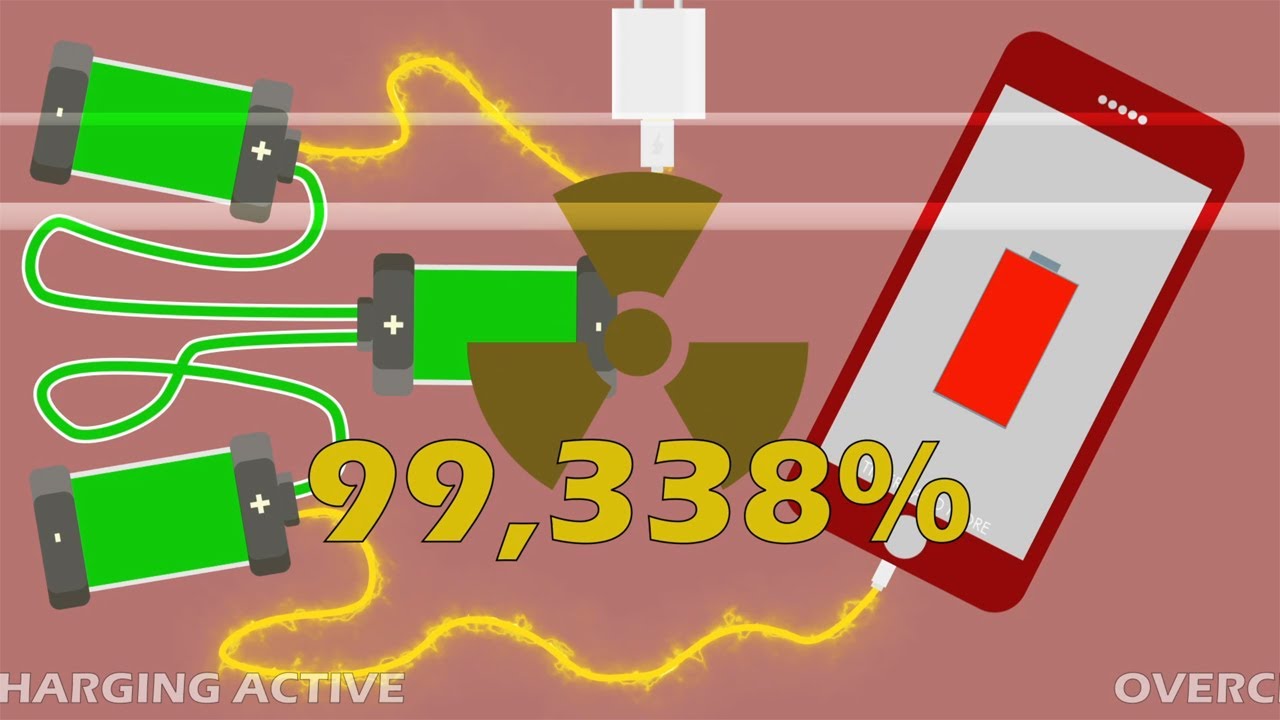 !! 1000000000% !! OVERCHARGING Phone Battery | GLITCHY END