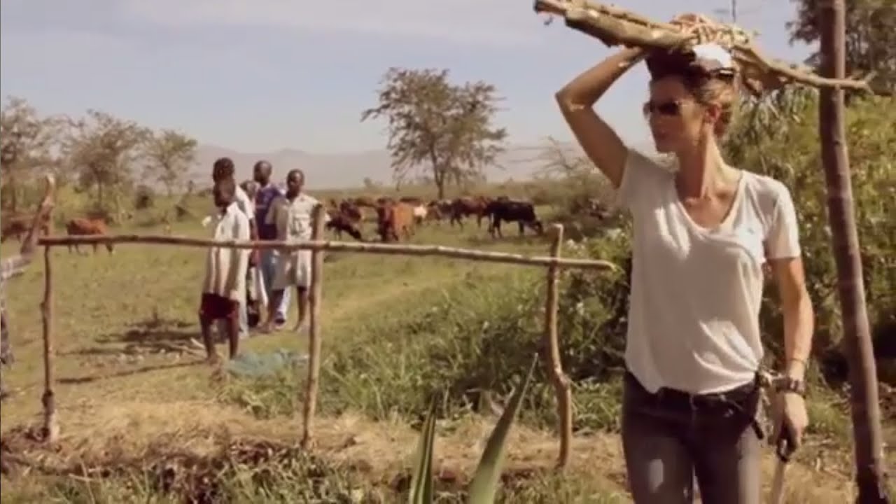 Gisele Bündchen experiences energy poverty in Africa