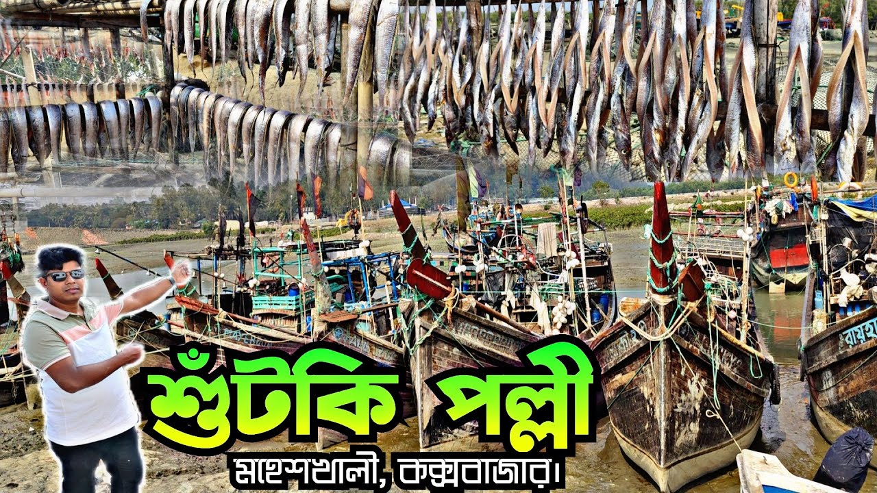 Sutki palli Moheshkhali || Cox’s Bazar || শুঁটকি পল্লী মহেশখালী ||