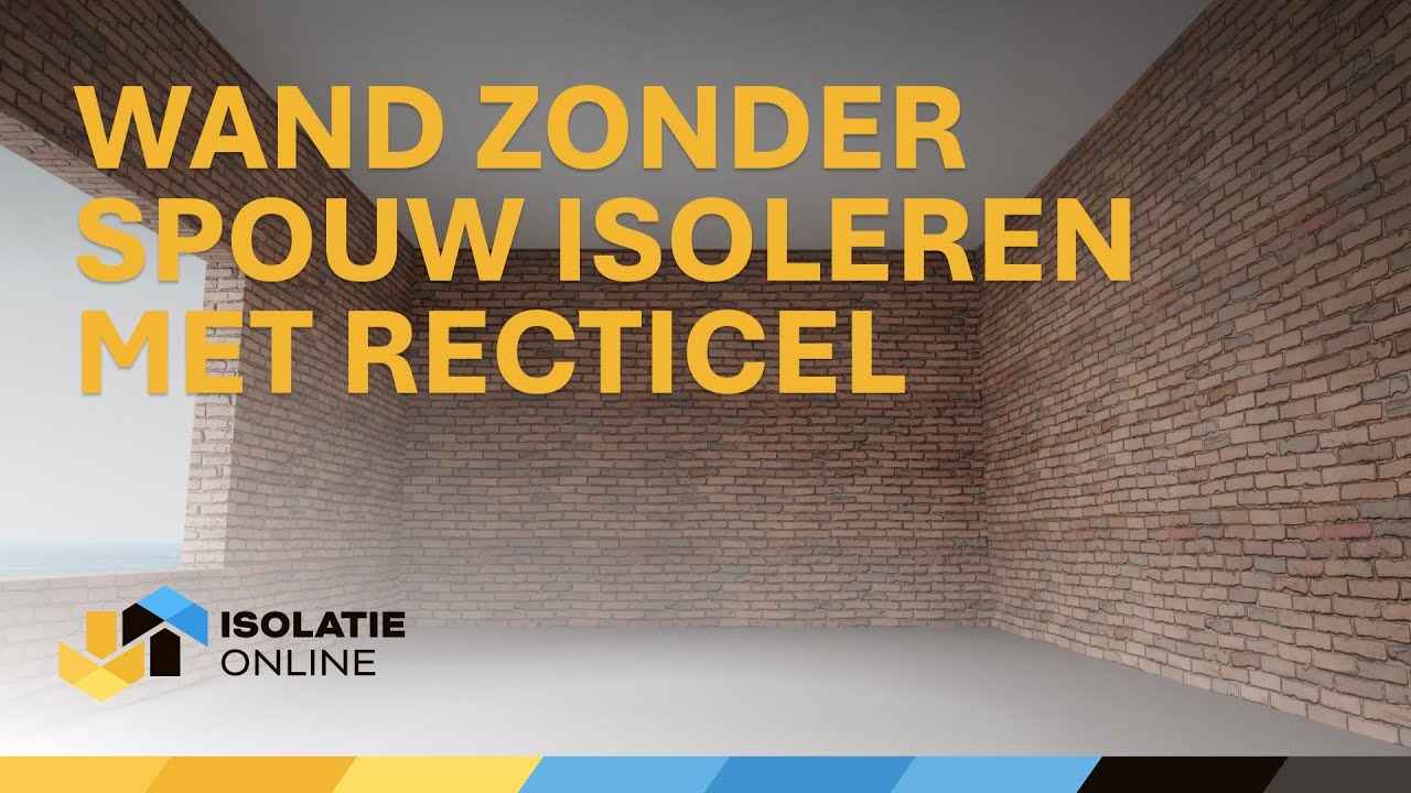Voorzetwand zonder spouw isoleren met Recticel PIR | Isolatie Online
