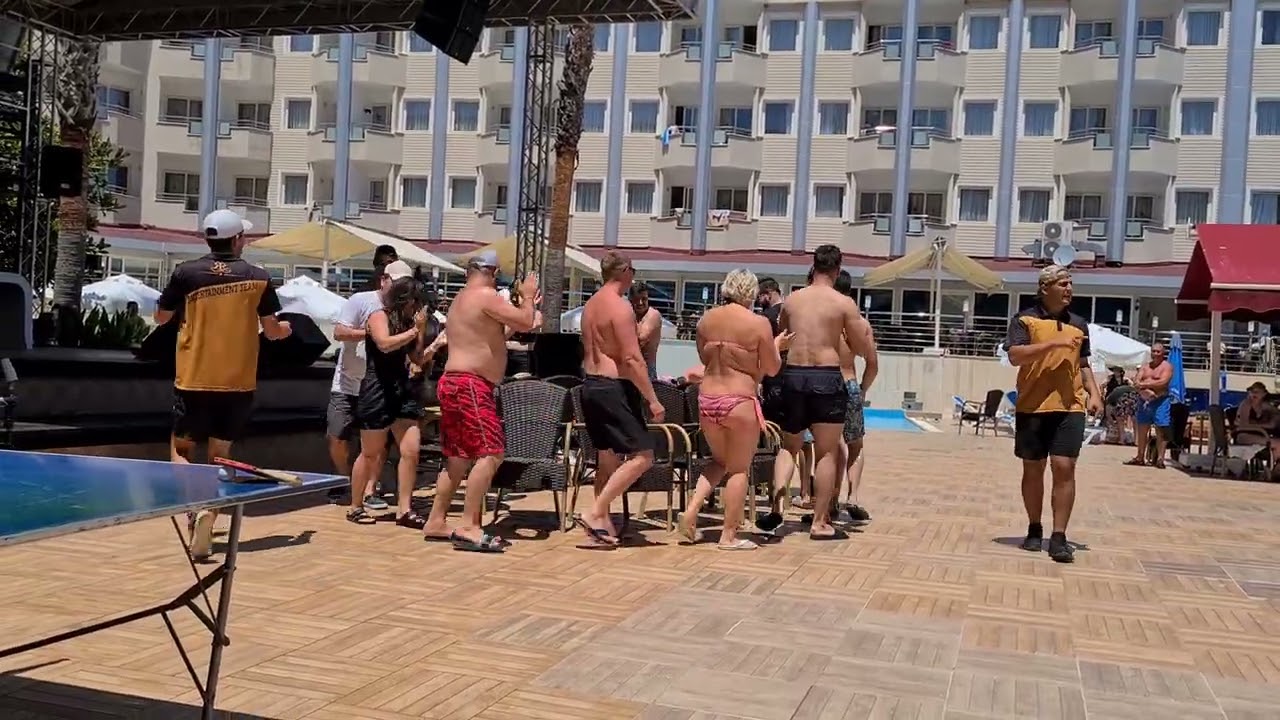 Игра Музыкальные стулья🪑Кемер🌊 Анталия🌴Турция☀️Средиземное море🌊Musical Chairs game🪑Kemer🌊Antalya🌴