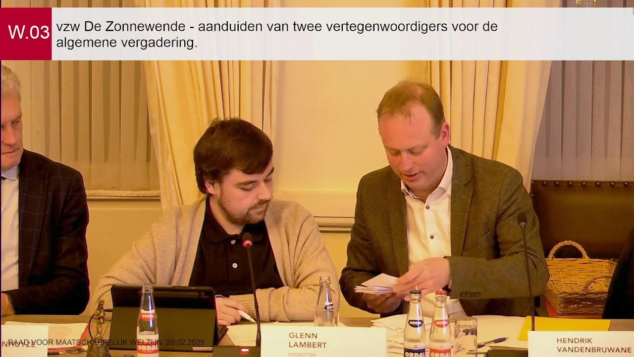 Gemeenteraad 20/02/2025