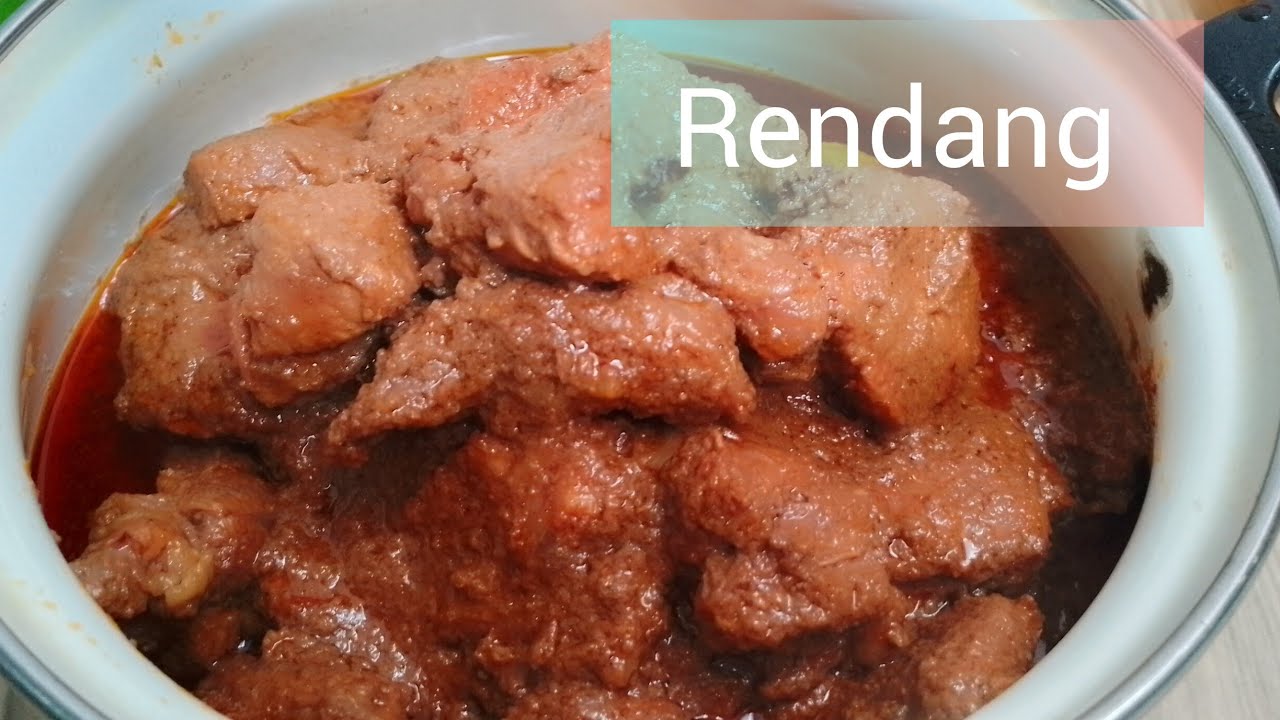 Resep Rendang daging sapi ( sengkel ) 