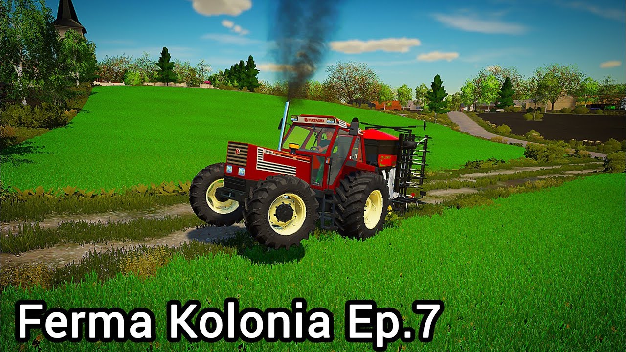 Fs22 Ferma Kolonia Ep.7 Mari schimbări la FERMĂ !! La semănat de iarbă !