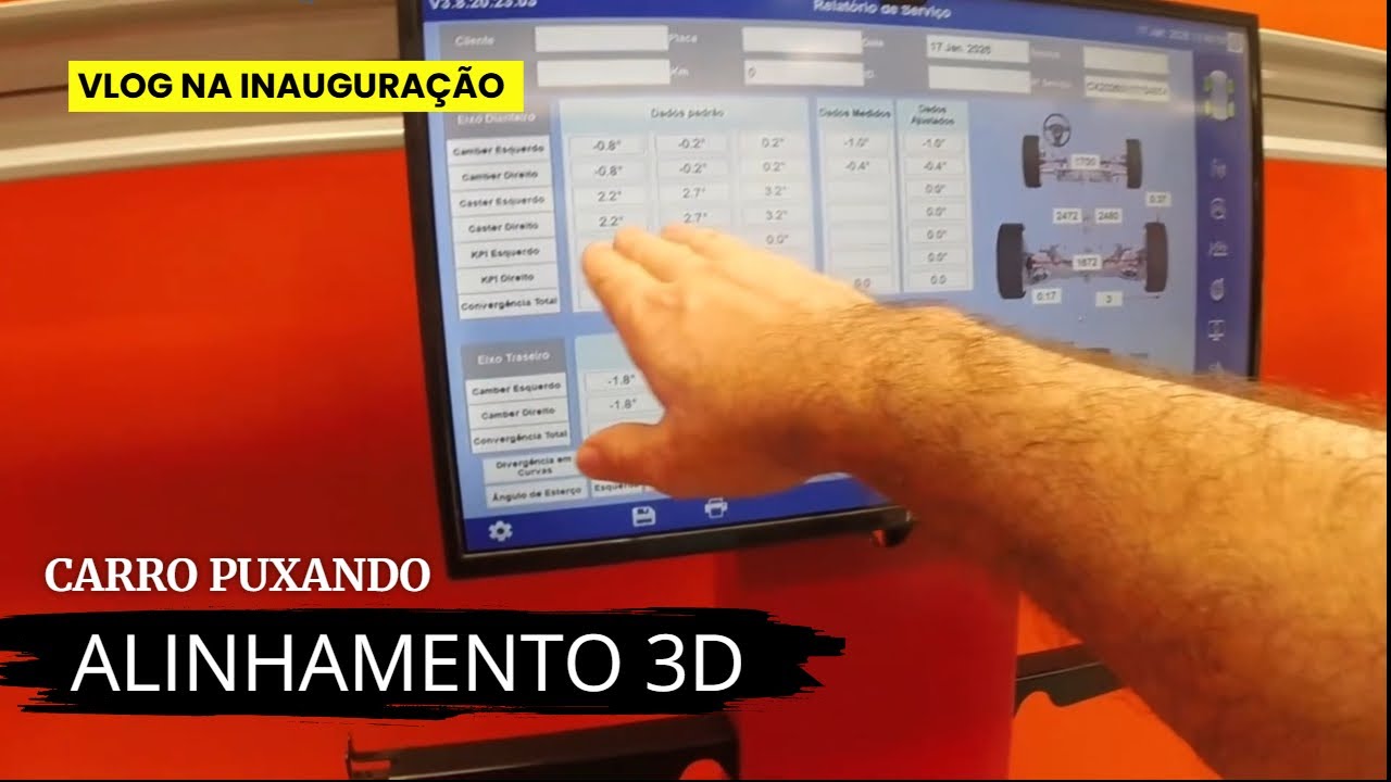 VLOG NA OFICINA: Inauguração Kenji Auto Center e Alinhamento 3D (Bastidores)