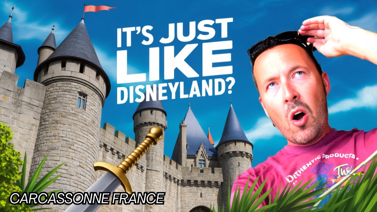 Carcassonne: Experience the Magic of a Real-Life Disneyland Castle in Van Life France!