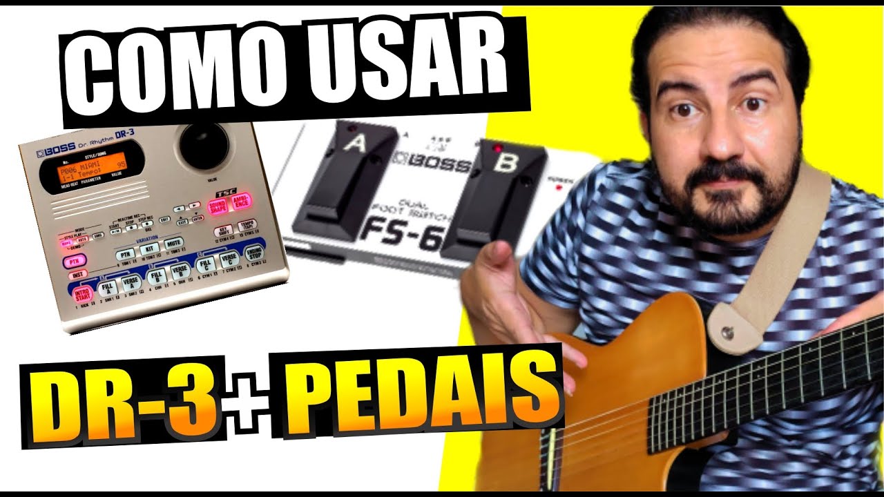 Como eu uso a bateria DR-3?
