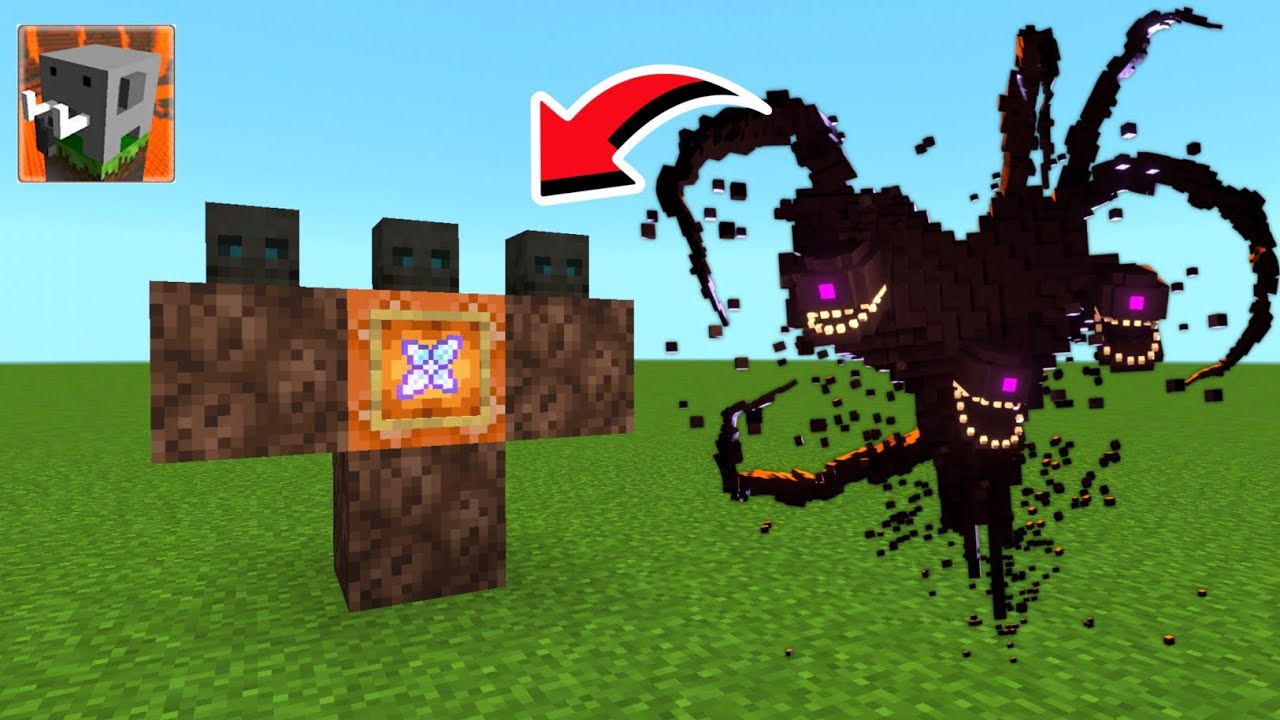 Как вызвать WITHER STORM в Craftsman