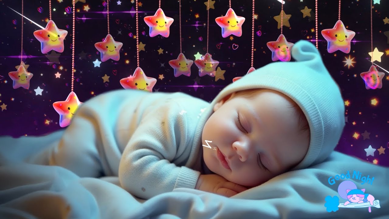 Instant Baby Sleep🌛Baby Sleep Music | Mozart & Brahms Lullabies for Deep Relaxation 💤