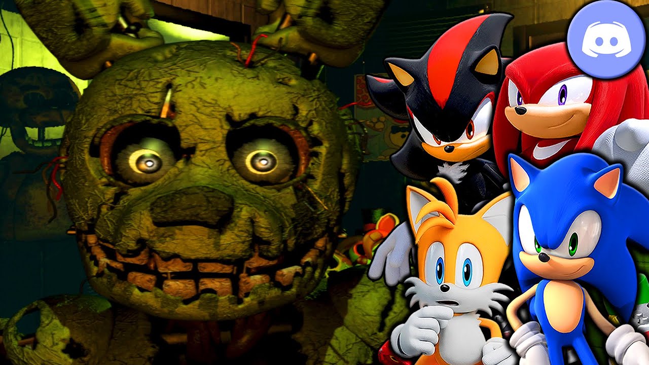 The Sonic Squad Plays Five Nights at Freddy's 3 (FNAF 3)