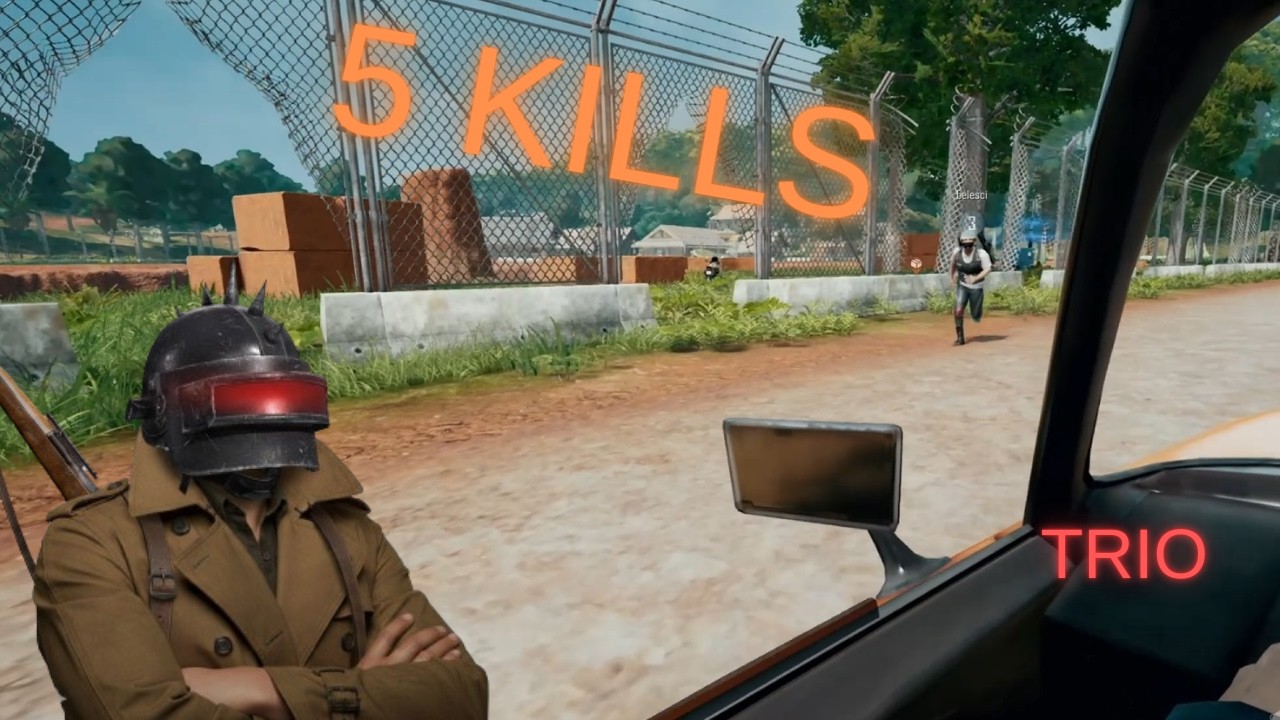PUBG Sanhok: Grenade Knockdown & Hilltop Fight (No Commentary - 2K)