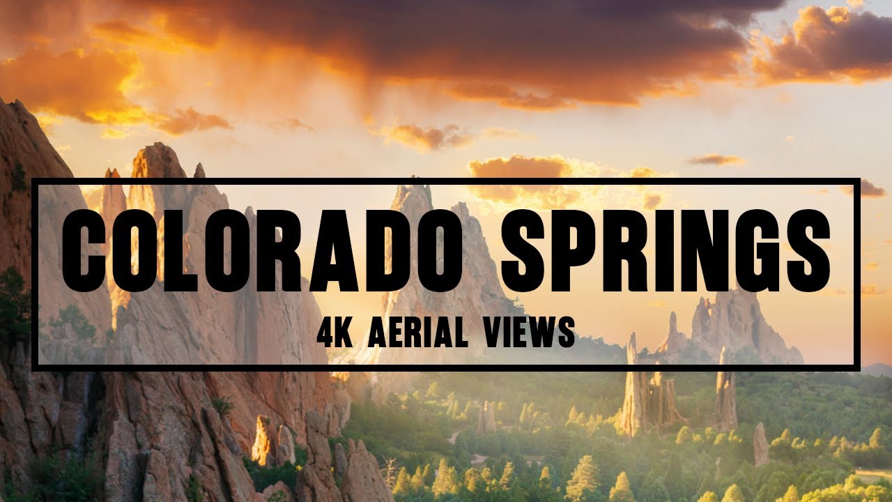 Colorado Springs Drone Footage in 4K | Stunning Aerial Views of Pikes Peak & The Front Range