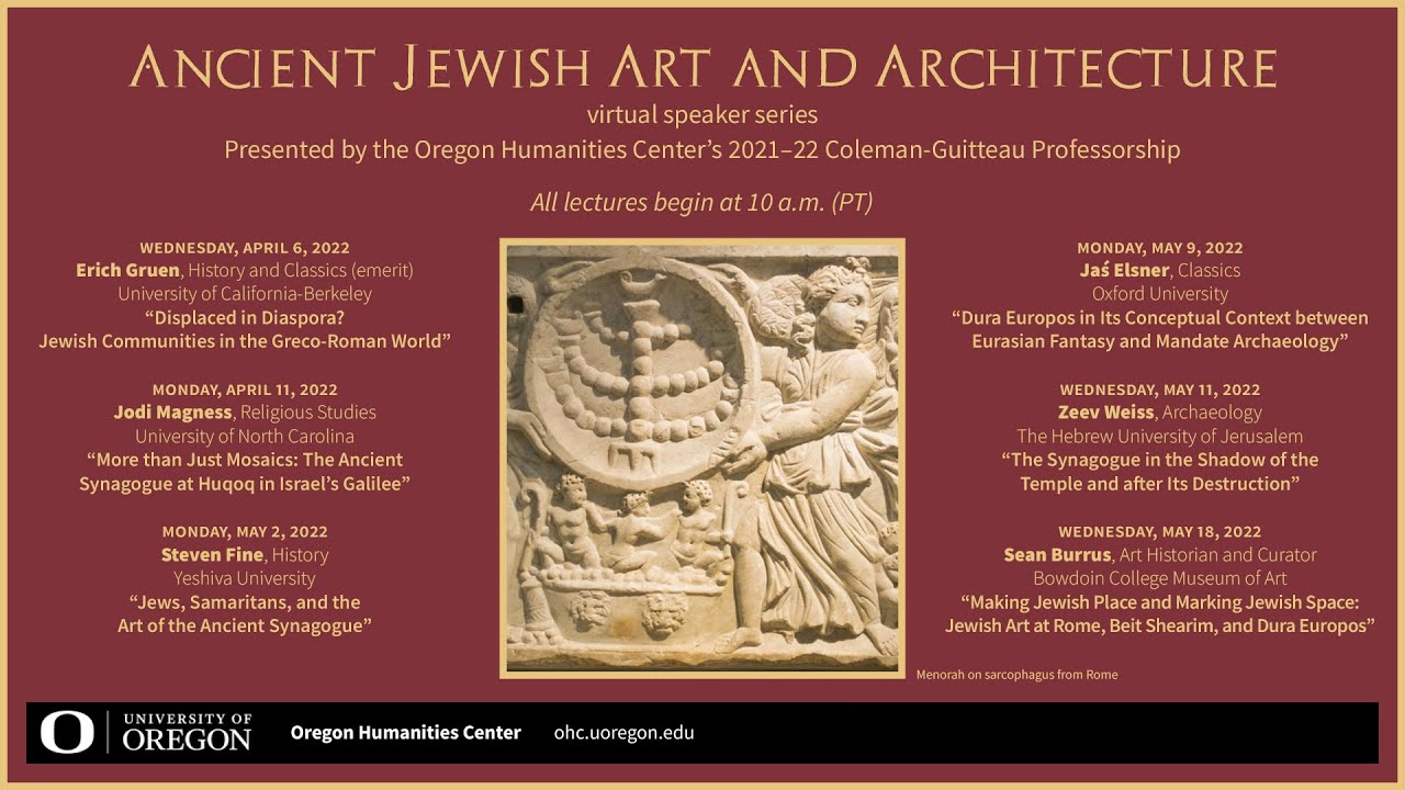 Sean Burrus: &ldquo;Jewish Art at Rome, Beit Shearim, and Dura Europos&rdquo;
