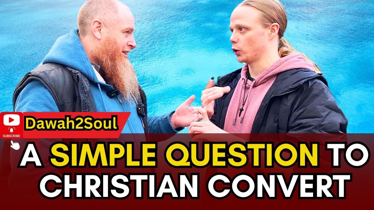 Can Christian Convert Answer Yusuf's Simple Question! Stratford Dawah