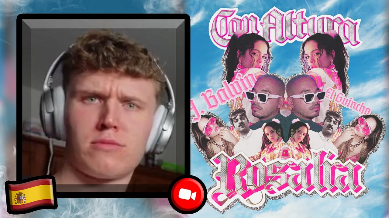 FIRST REACTION TO Con Altura - ROSAL&Iacute;A, J Balvin | Spanish Music Reaction