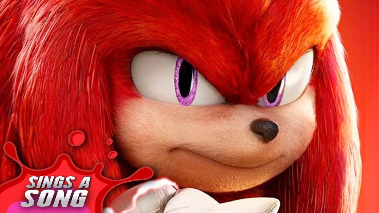 Knuckles Sings A Song Part 2 (Sonic The Hedgehog 2 Film Parody Live Action BATMAN TEASE @ the end)