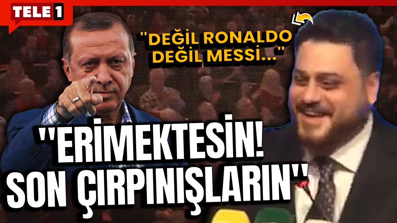 Hüseyin Baş, Erdoğan'la Öyle Bir Dalga Geçtiki Salon Kahkahaya Boğuldu: Değil Ronaldo Değil Messi...