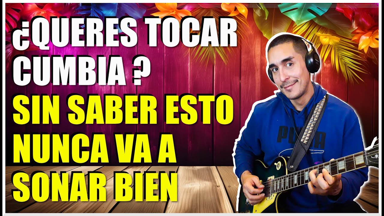 LA FORMA CORRECTA DE TOCAR CUMBIA EN GUITARRA - #clasesdeguitarra #guitarra #tutorial #cumbia #tabs
