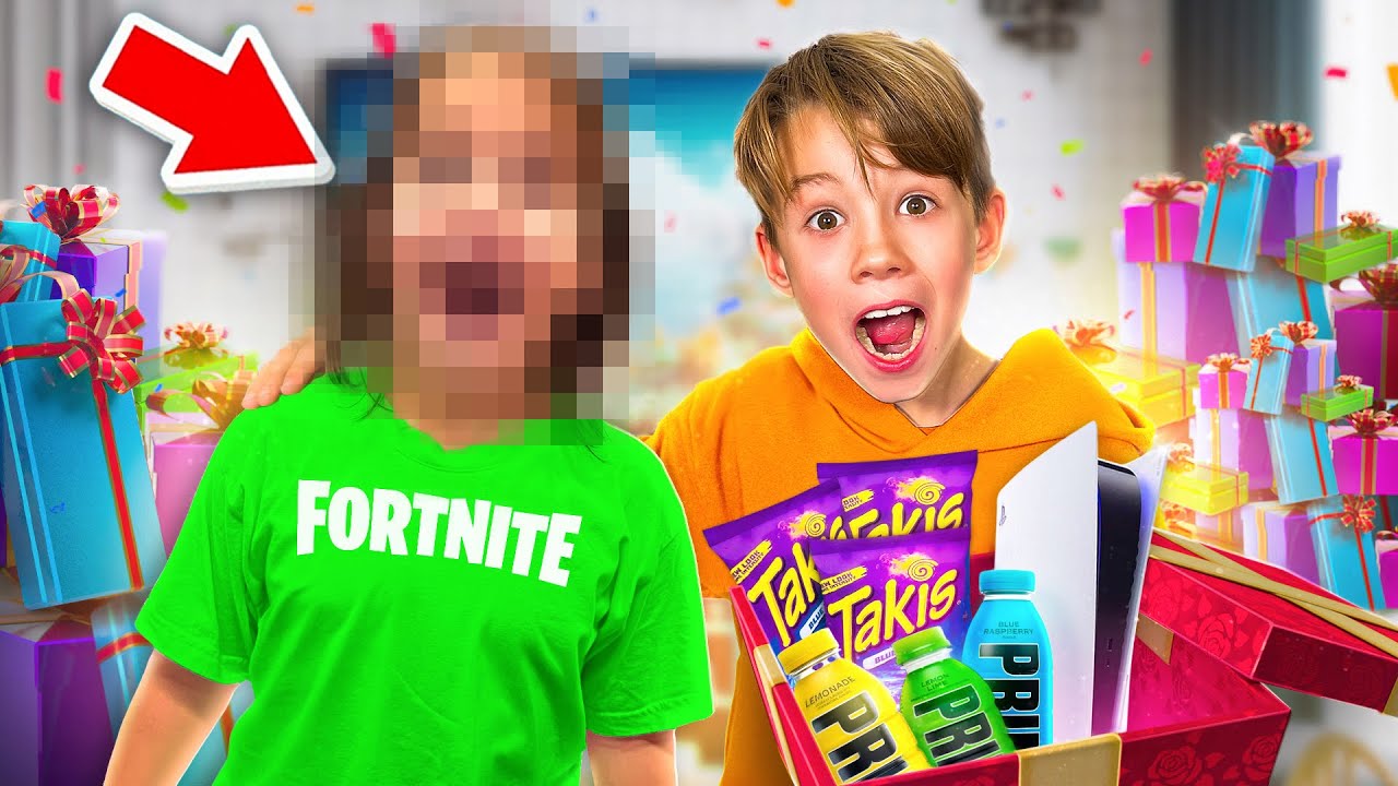 KLEINER JUNGE überrascht BESTEN FREUND mit GESCHENK! 😱