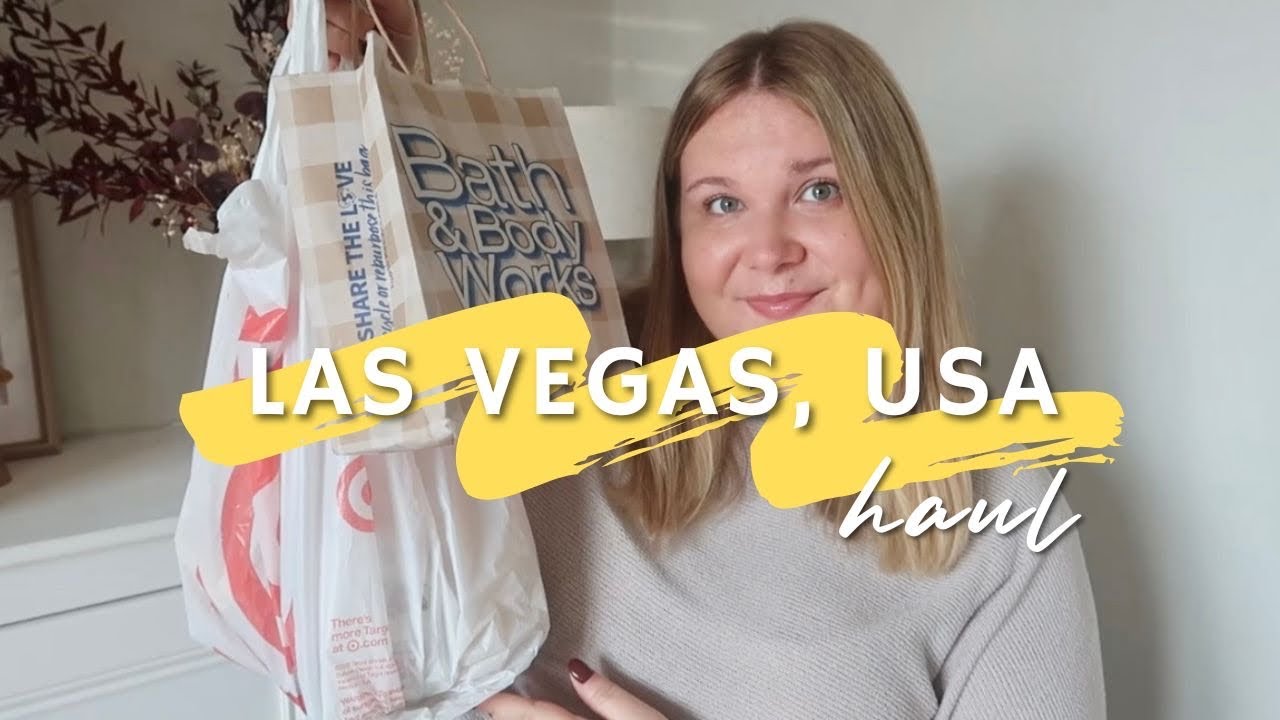 Las Vegas, USA Haul | AshleyJayneCookie