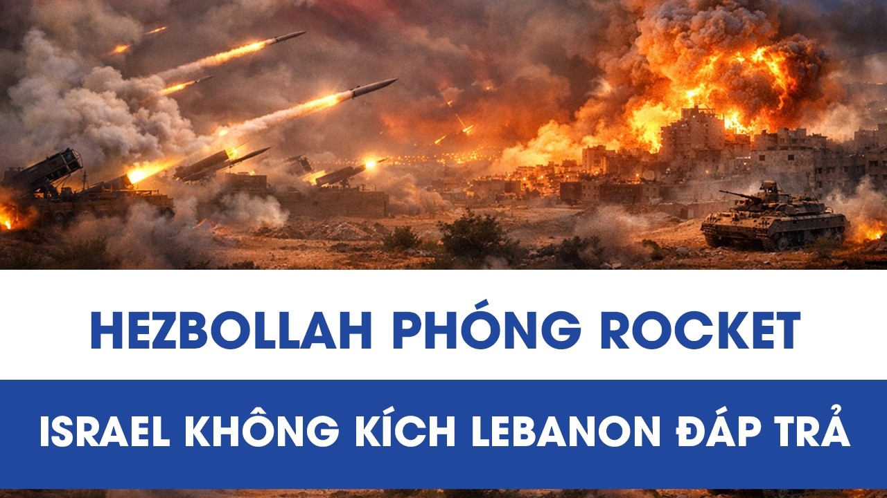 Vòng xoáy báo thù bùng nổ ở Trung Đông: Hezbollah nã rocket ồ ạt, Israel phản công vào Lebanon