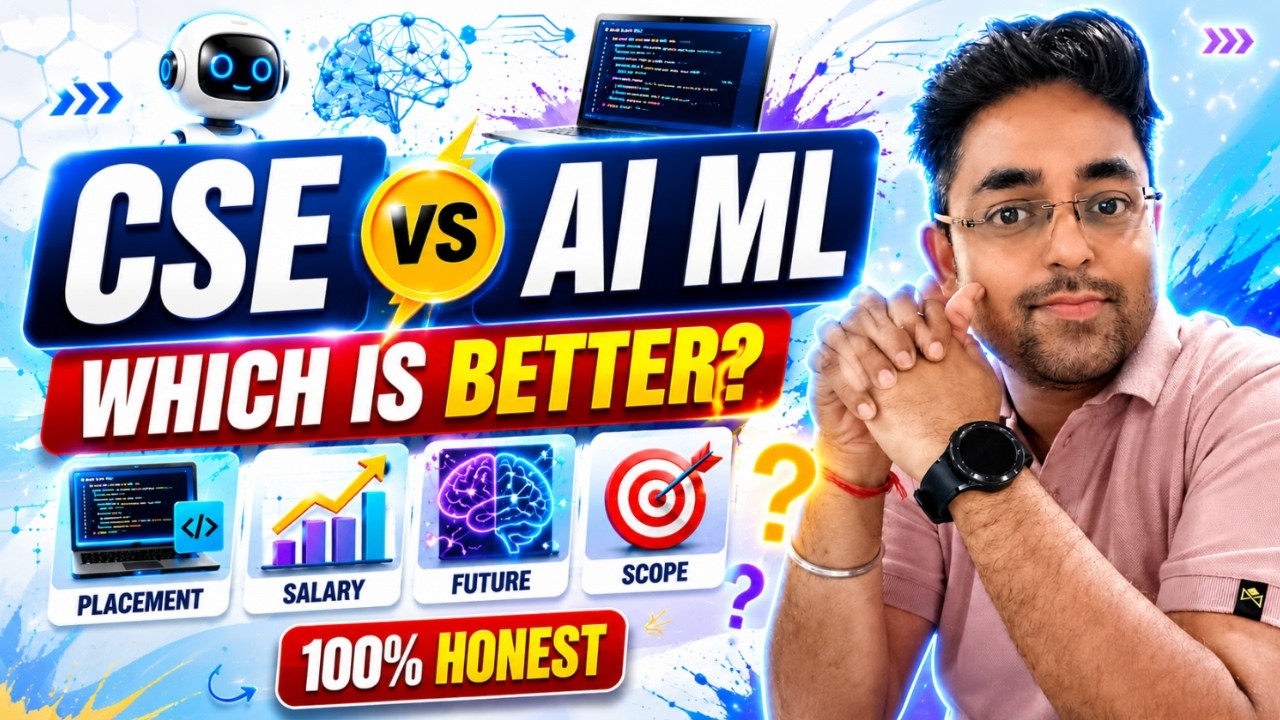 cse vs aiml which is better? 🤔 BTech CSE vs AIML Placement, Salary, Scope & Future