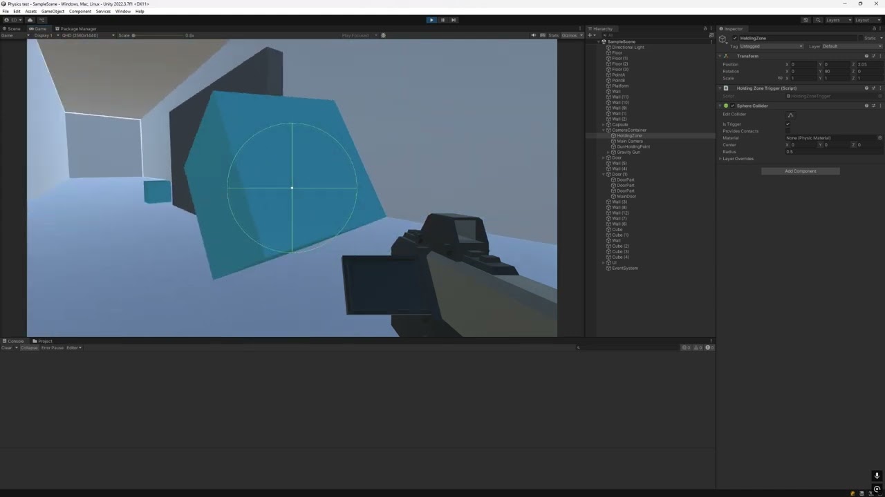 I remade hl2 gravity gun in unity... kinda