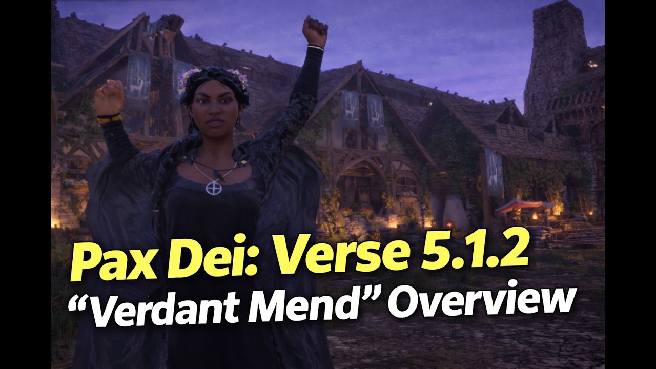 Pax Dei Just Got Better? Patch 5.1.2
