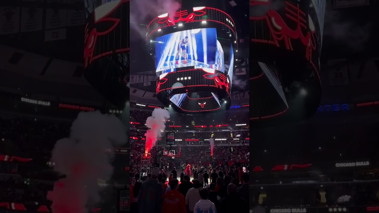 L'incroyable intro des Chicago Bulls !