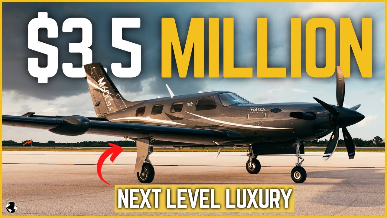 Внутри нового турбовинтового самолета Piper M600 SLS стоимостью 3,5 миллиона долларов
