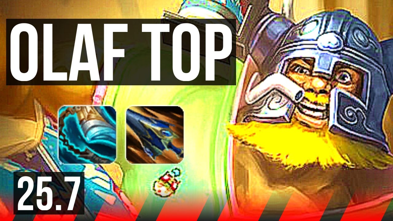 OLAF vs DARIUS (TOP) | KR Master | 25.7