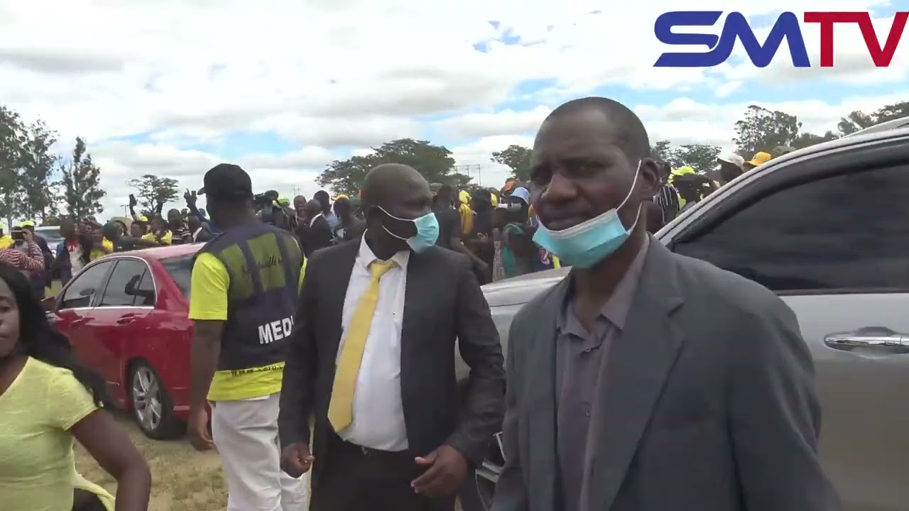 Watch How Chamisa and Mwonzora Arrive At Their Different Rallies