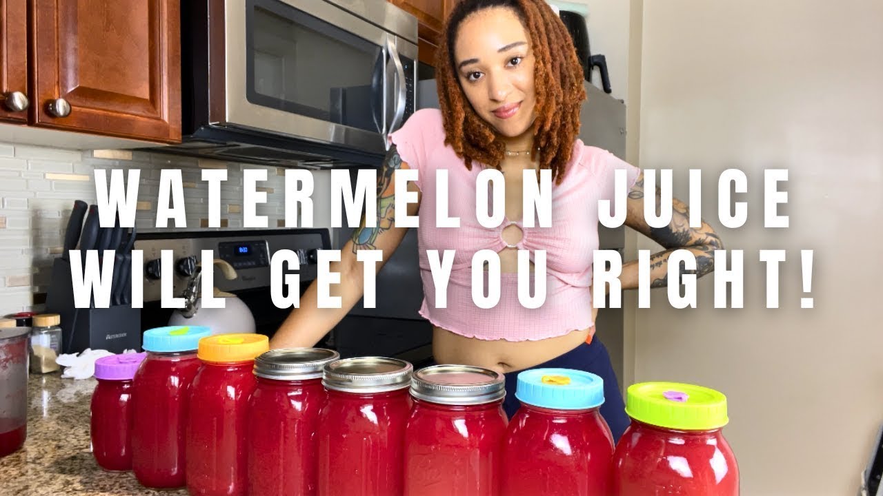 BUDGET FRIENDLY JUICING | MAKING WATERMELON JUICE WITH MY NAMA J2 | HIGH WATER CONTENT JUICING