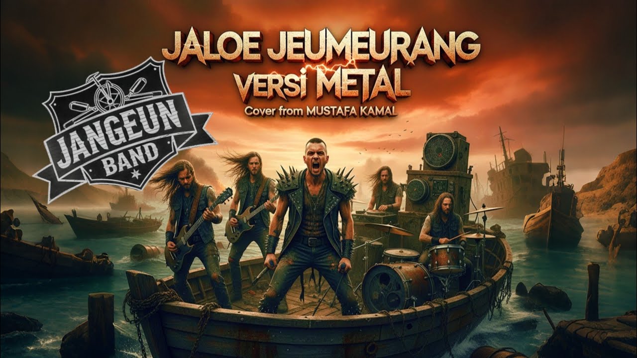 Jaloe Jeumeurang - Mustafa Kamal | Metal Version | Cover by JANGEUN BAND | 🎵🎶🎼🎸 Cover Paling EPIC