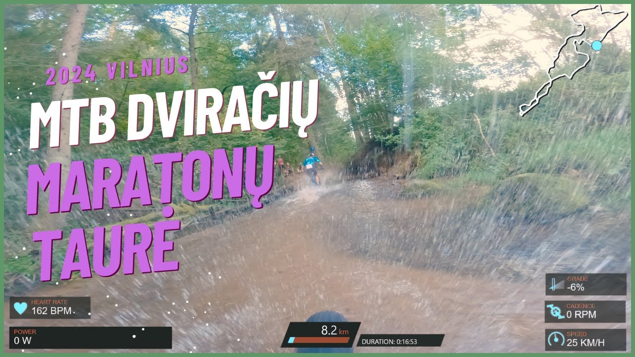 MTB dviračių maratonų taurė | Vilniaus etapas | 2024