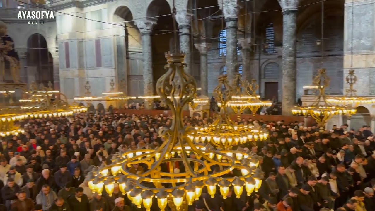Ayasofya Cuma Namazı - İmam Prof Dr Ali Erbaş (20.12.2024) | 4K