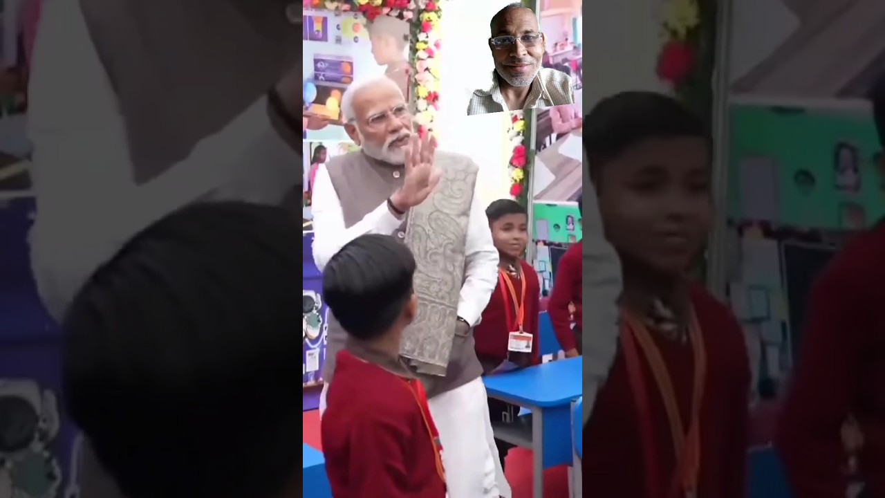 PM Modi interacting with school children #school #children #students #kids #narendramodi #modi #pmmo