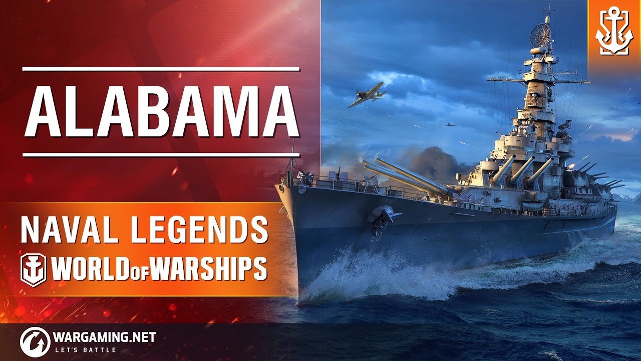 Naval Legends in World of Warships: Battleship Alabama