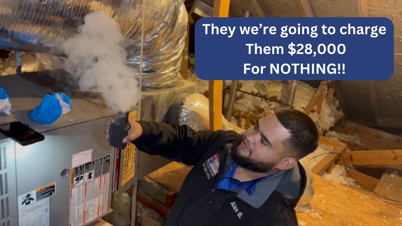 AC Company Scammed Elderly Couple! How We Fixed the Problem!