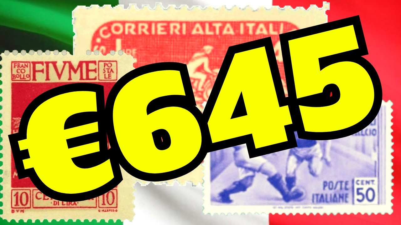 Francobolli del Regno d'Italia più RARI di VALORE da COLLEZIONARE