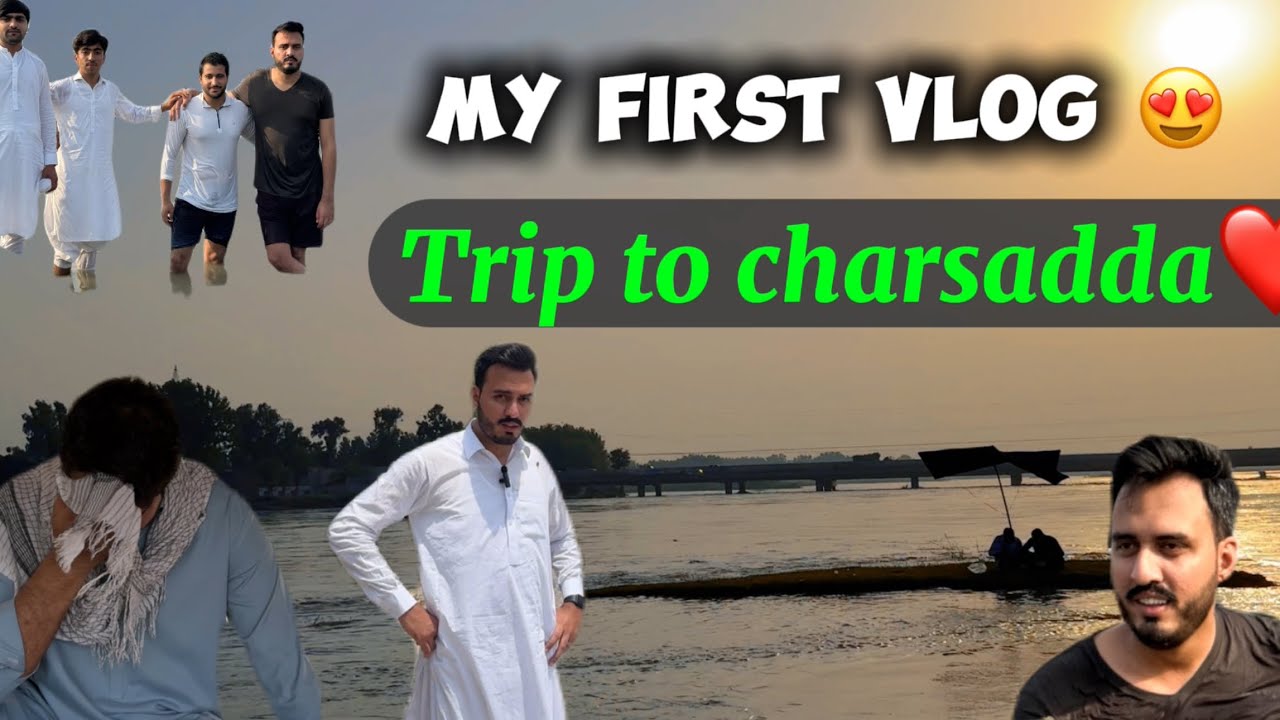 My First Vlog-Short trip to charsadda-Sardaryab-Friends-khyali-DHQ- Swimming-very hot weathe