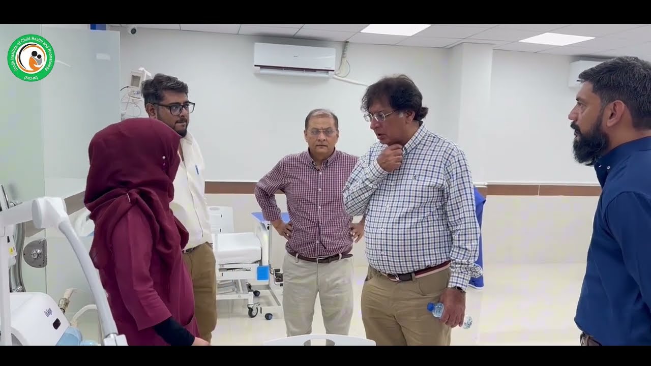 SICHN has established a 50-bedded NICU at Children's Hospital Larkana