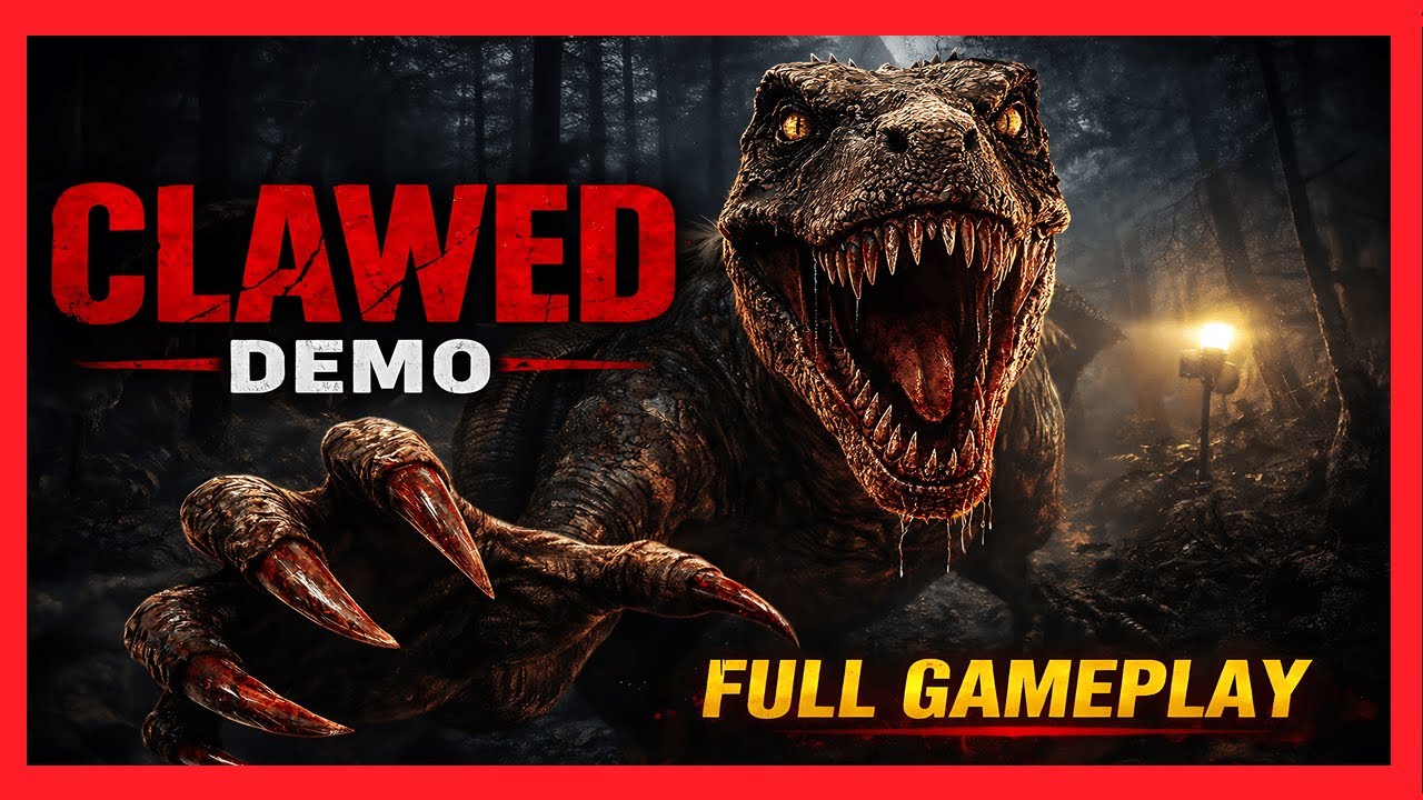 CLAWED || Full Demo Playthrough || No Commentary || Indie Horror Demo