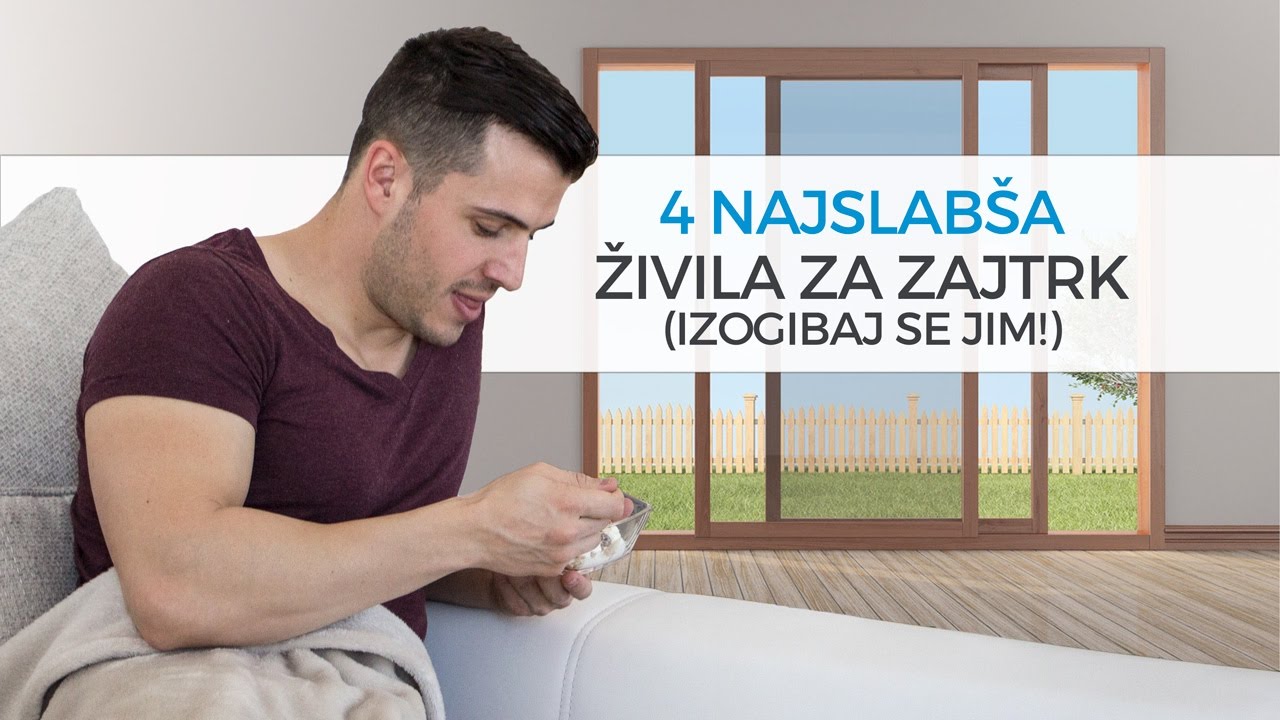 4 najslabša živila za zajtrk (izogibaj se jim!)