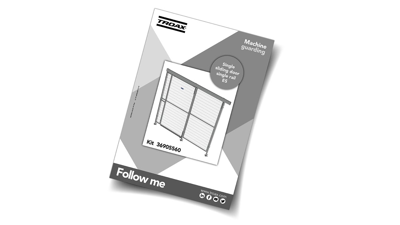 Follow Me - Single Sliding door single rail ES 36905560
