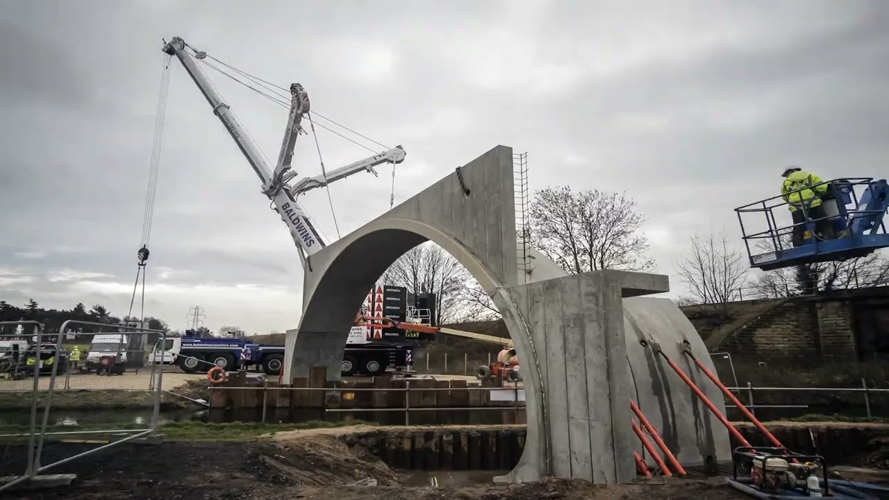 Project Spotlight Worksop STW - Chesterfield Canal Bridge for Severn Trent Water
