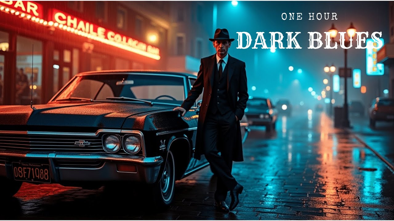 Midnight Driver | 1 Hour Dark Blues Noir Playlist [NOIR ENGINE]