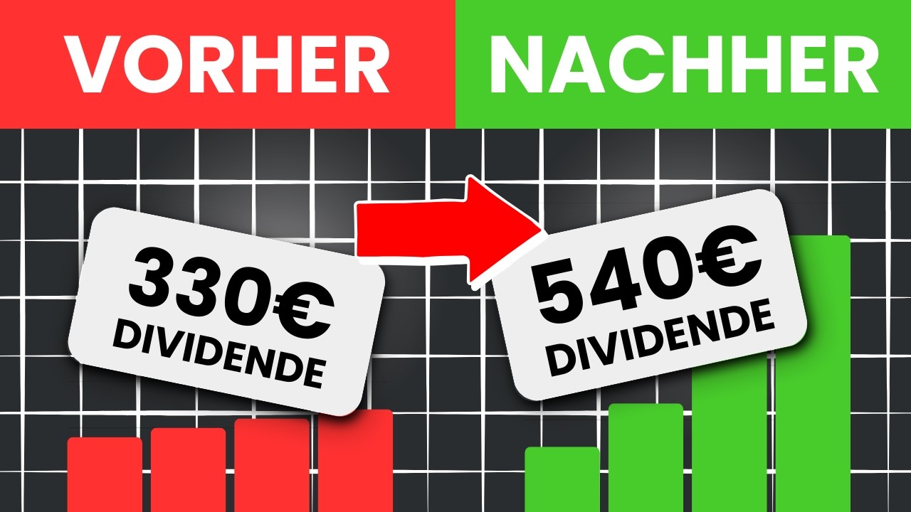 4% Rendite ist zu wenig! So bekommt Daniel 60% mehr Dividende mit gleichem Kapital