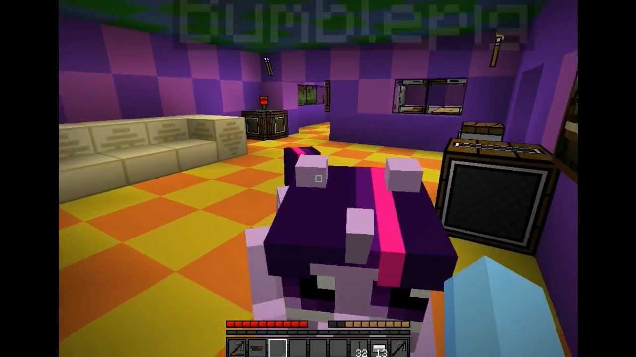 Mine Little Pony - Minecraft My Little Pony mod w/ Ch8kenpig and PyroPunk - Part 1 -