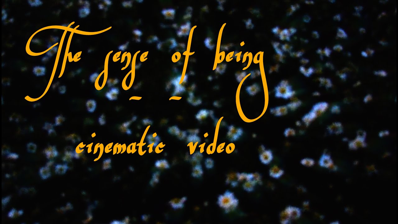The sense of being- -cinematic video